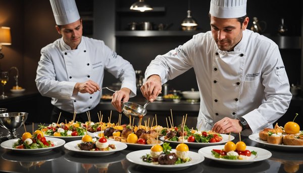 L'art de la gastronomie fine avec un traiteur de luxe