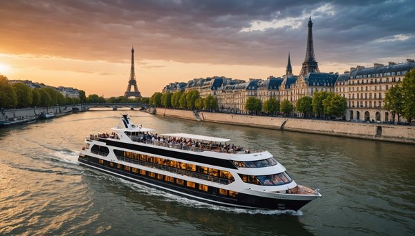 Croisière de luxe sur la seine à paris : meilleures options de bateau